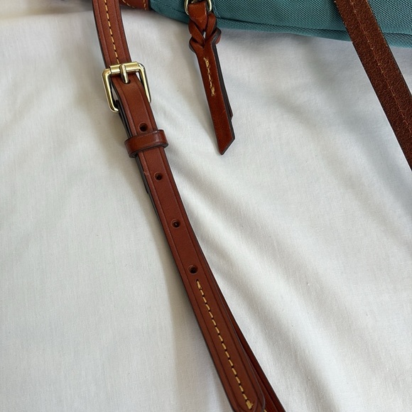 Dooney & Bourke Blue Nylon Crossbody Bag Purse - Picture 8 of 15